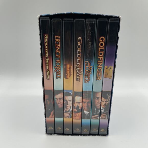 The James Bond Collection 007 Special Edition DVD 7-Disc Box Set VG - Picture 2 of 2